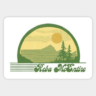 Reba McEntire / Retro Style Country Fan Design Sticker